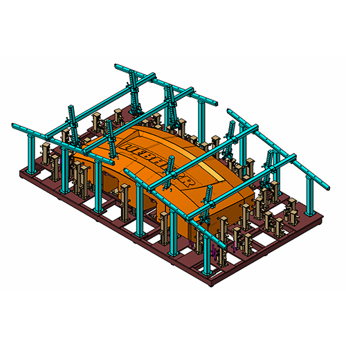 Cunstruction Equipment Tack Welding Fixture