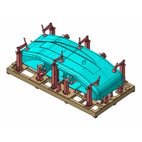 Cunstruction Equipment Tack Welding Fixture