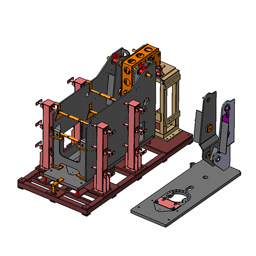 Cunstruction Equipment Tack Welding Fixture