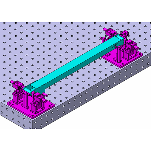 Demller Table Tack Welding Fixtures - Operating Voltage: 230-440 Volt (V)