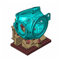 Wind Mill Hub Machining Fixture - Operating Voltage: 230-440 Volt (v)