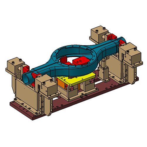 Hmc Machining Fixture - Material: Metal