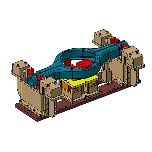 Rear Axel Machining Fixture