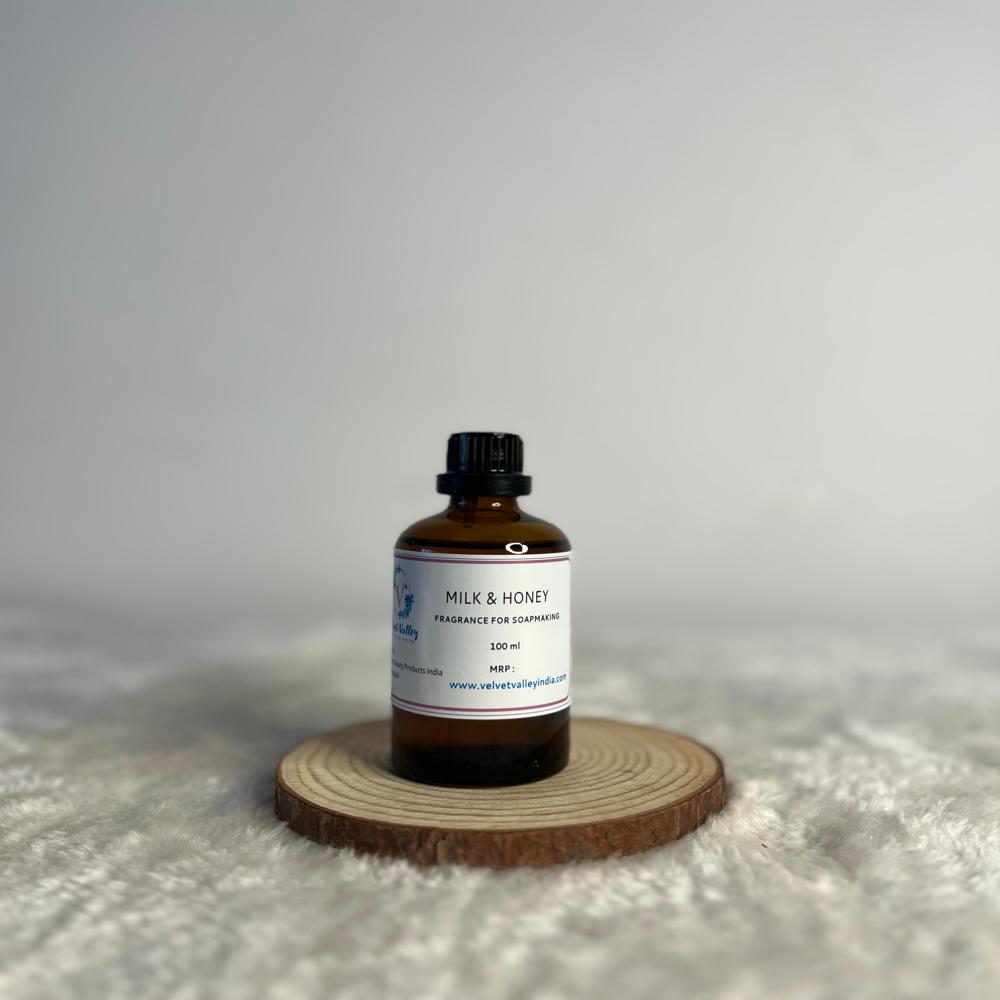 Milk and honey fragrance for soap making