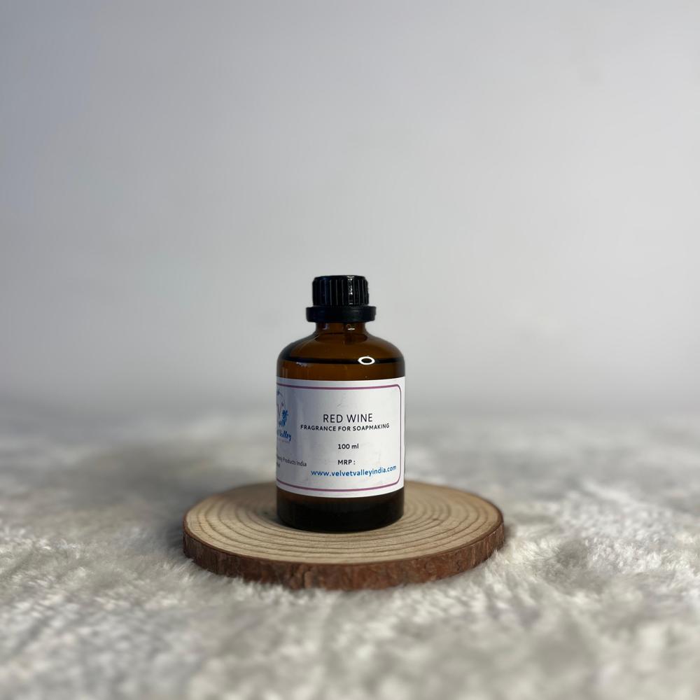 Red wine fragrance for soap making
