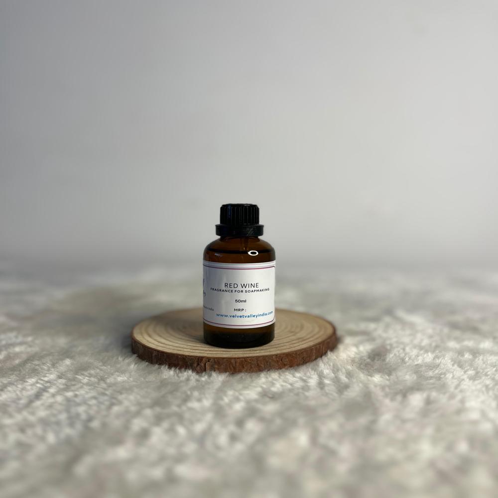 Red wine fragrance for soap making