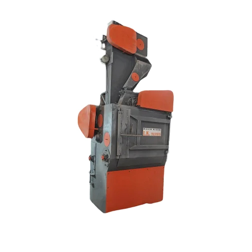Industrial Tumblast Shot Blasting Machine - Color: Red And Black