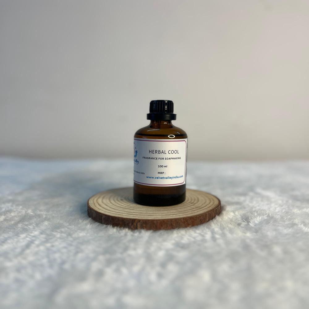 Herbal cool fragrance for soap making