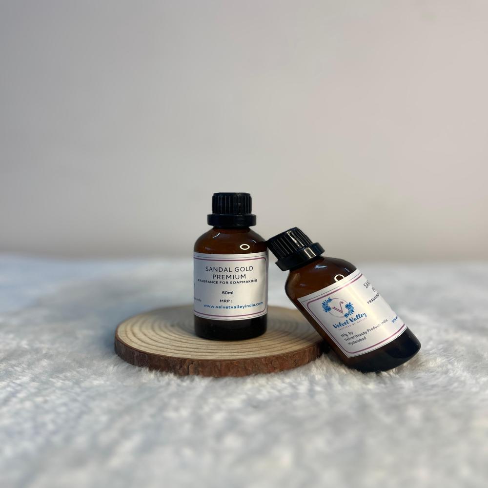 Sandal gold premium fragrance for soap making 