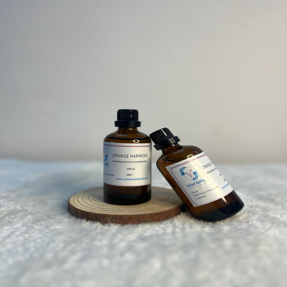 Orange harmony fragrance for soap making