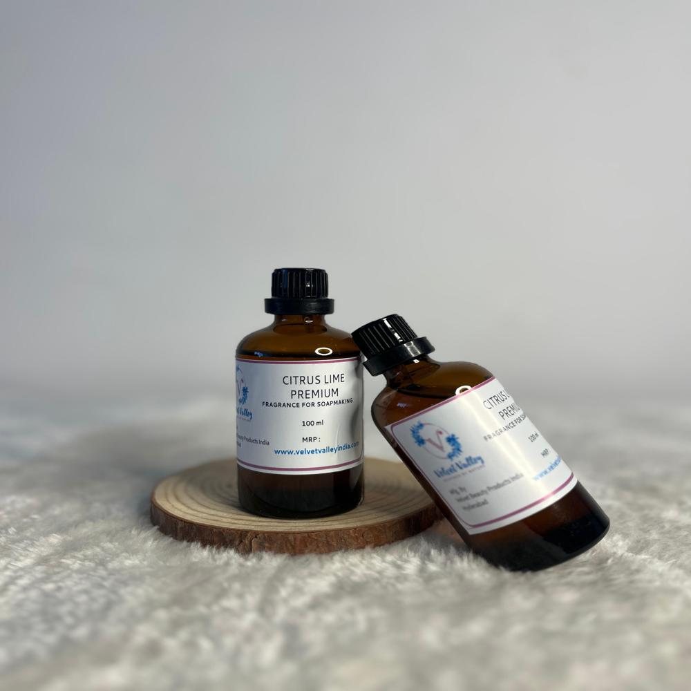 Citrus lime premium  fragrance for soap making