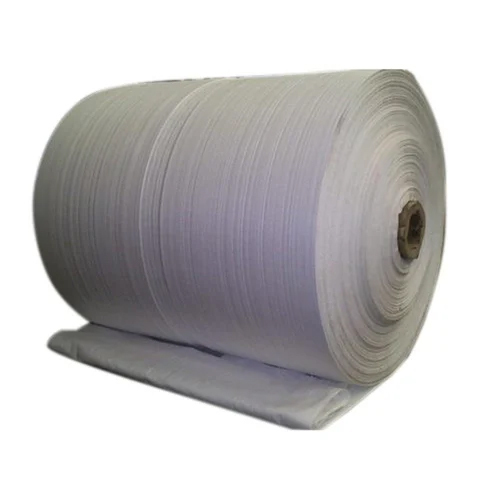 White PP Woven Fabric Roll