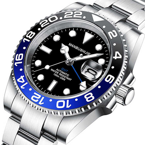 Men Reloj Genuine Sapphire Glass Watch