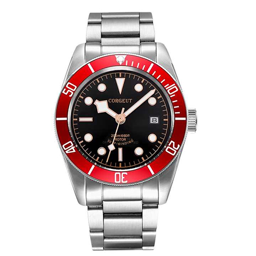 41 Mm Corgeut Sapphire Waterproof Mechanical Automatic Men Wrist Watch - Color: Different Available