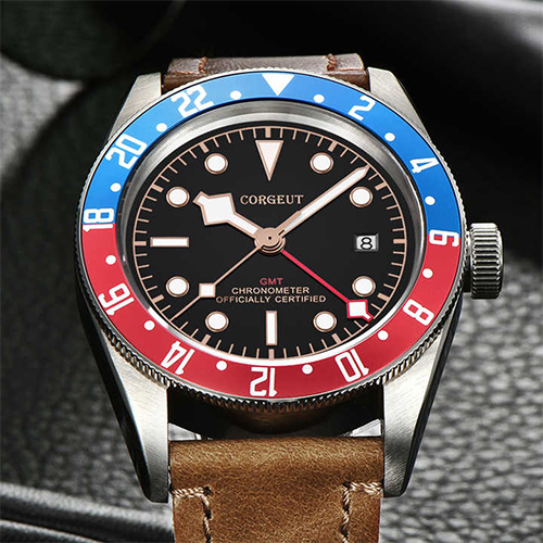 316L Stainless Steel Sapphire Crystal Watch