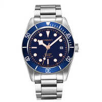 Black Dial Sapphire Waterproof Watch - Color: Different Available
