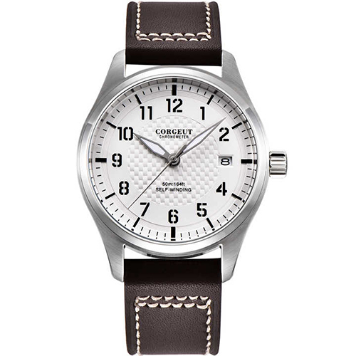 40 Mm Corgeut Ss Pilot Watch - Color: Different Available