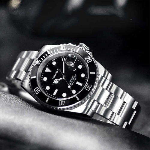Luxury Stainless Steel Watch - Color: Different Available