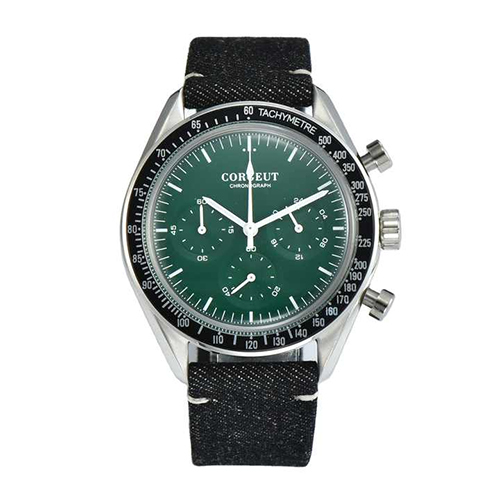40 MM Black Dial Stainless Steel