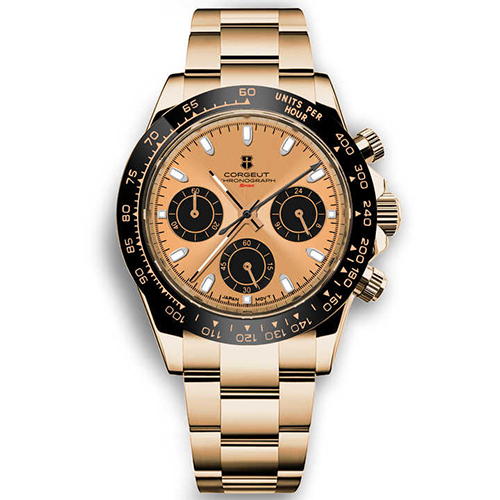 Luminous Hands Chronograph Wristwatch