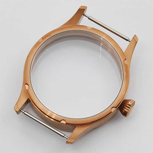 42mm Stainless Steel Fit ETA 6497 6498 Seagull ST3600 ST3620 ST36 Sapphire Glass Series Movement Hand Winding Watch Case