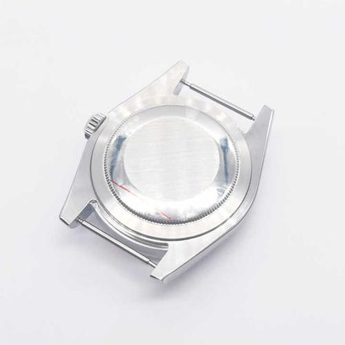 39 Mm Stainless Steel Watch Case Part - Color: Silver