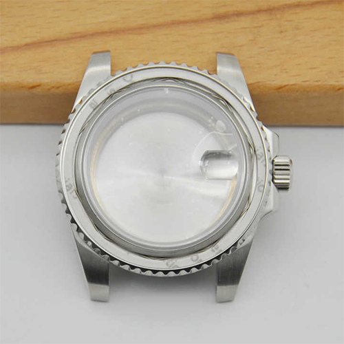 40mm Stainless Steel Sapphire Glass Bracelet SUB Fit ETA 2836 Miyota 82 Series NH35 Movement NH35 MovementMovement NH36 Movement Watch Case Par