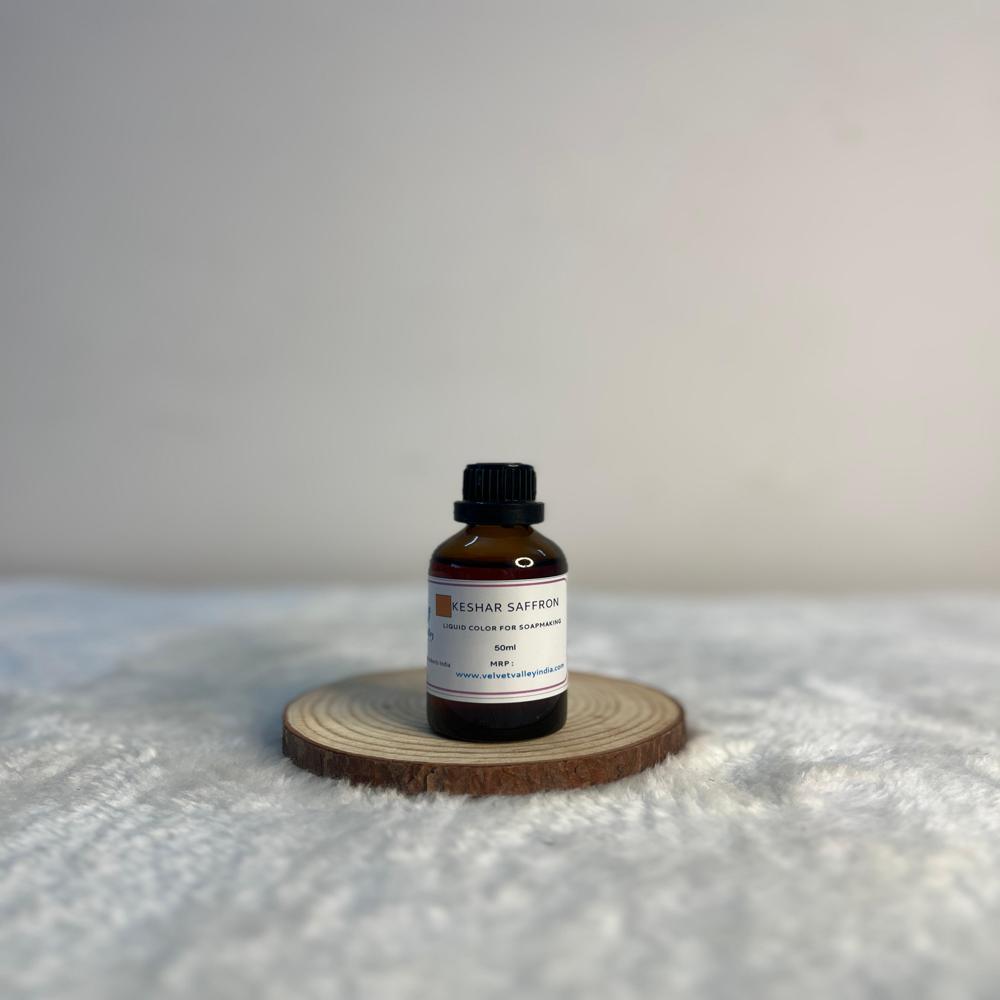 Keshar Saffron Colour Liquid For Soap Making - Features: Non-irritant