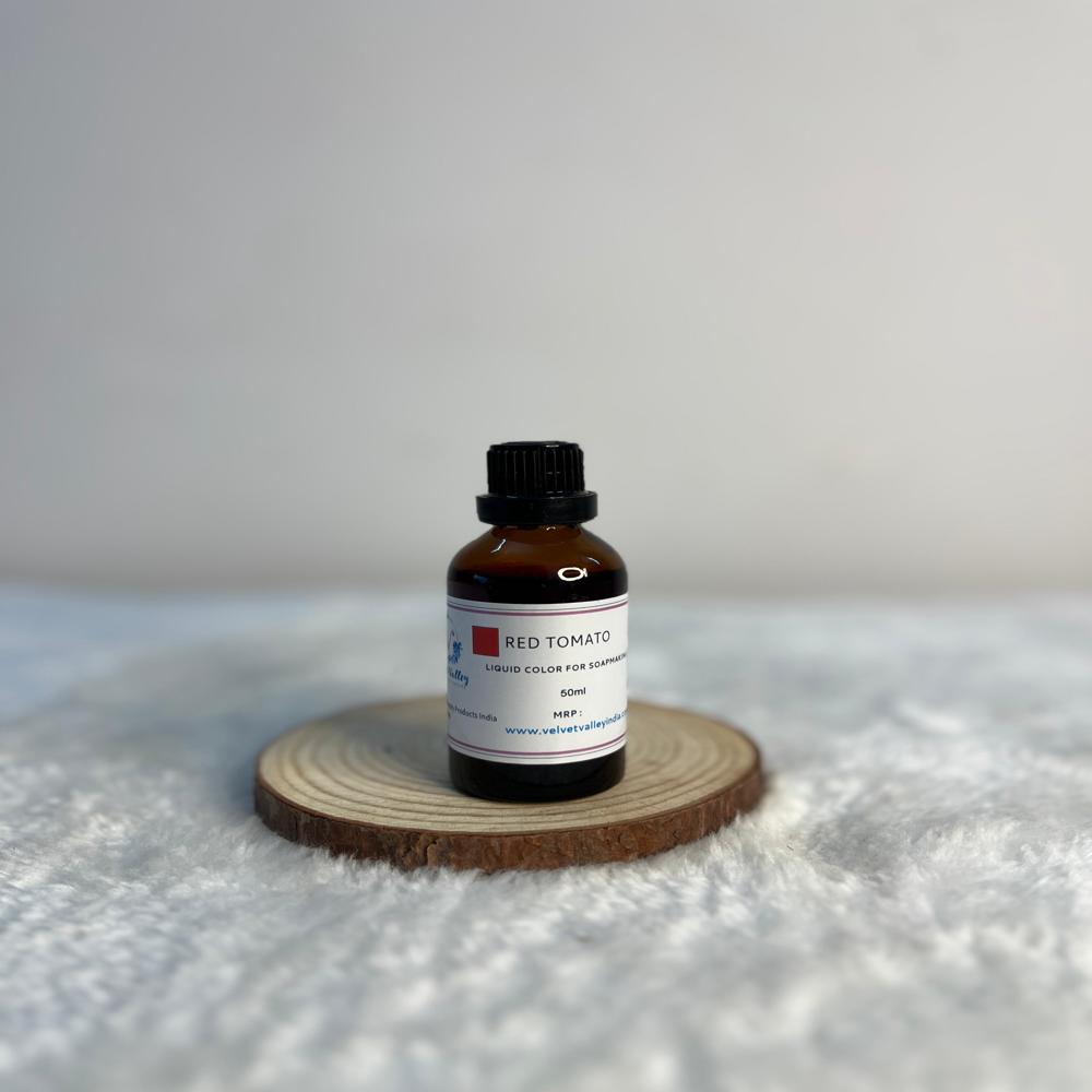 Red Tomato Colour Liquid For Soap Making - Features: Non-irritant