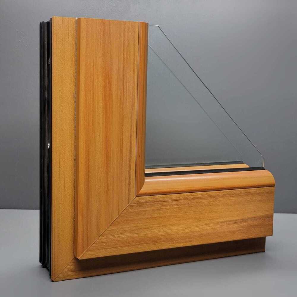 Upvc Glass Windows Corner Profiles - Color: White