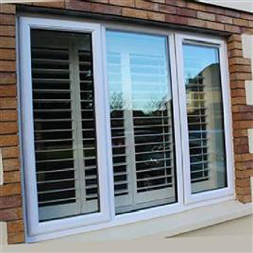 White UPVC Window