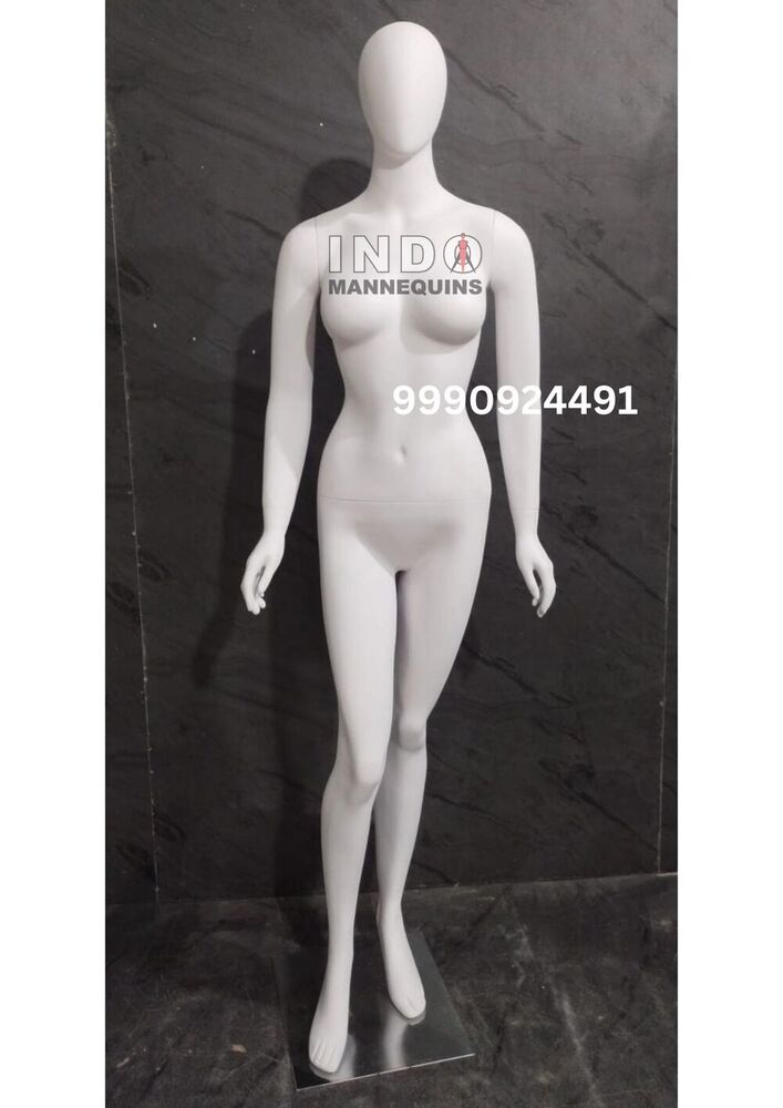 FM-11 White Glossy Female Mannequins