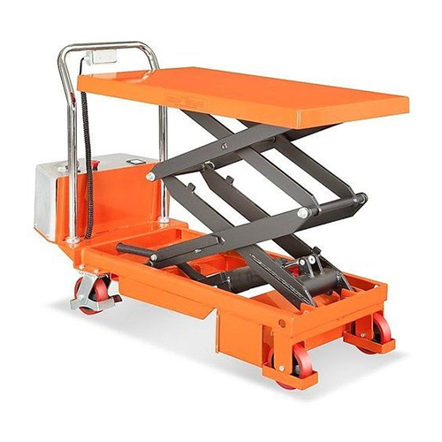 Battery Operated Monitorized Scissor Lift - Capacity: 2-3 Ton