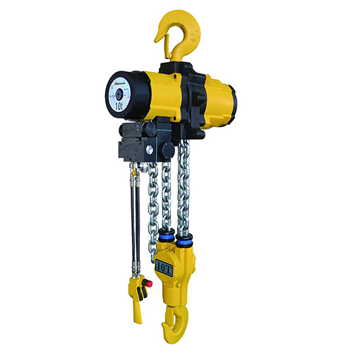 10 Ton Chain Hoist - Color: Yellow