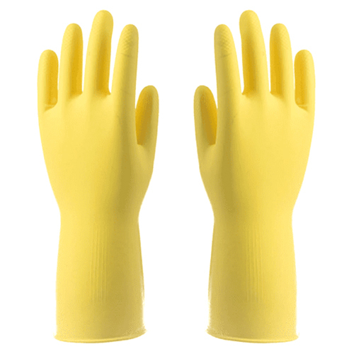 Hand Gloves - Color: Yellow