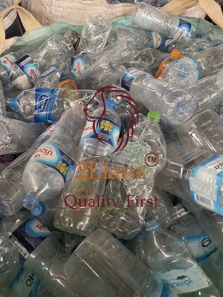 PET  Bottle on Bales  Mix color scrap