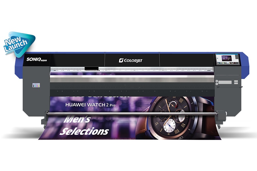 SONIQ Aqua Solvent Printer