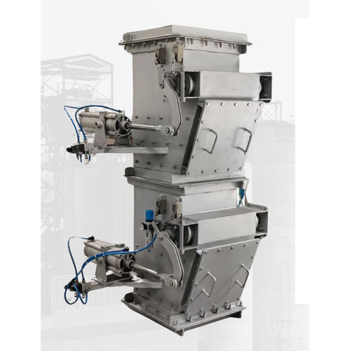 Double Flap Discharge Valve - Application: Industrial
