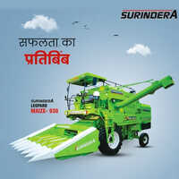 Surindera 930 Self Combine Harvester With Maize Cutter - Features: Stable Operation
