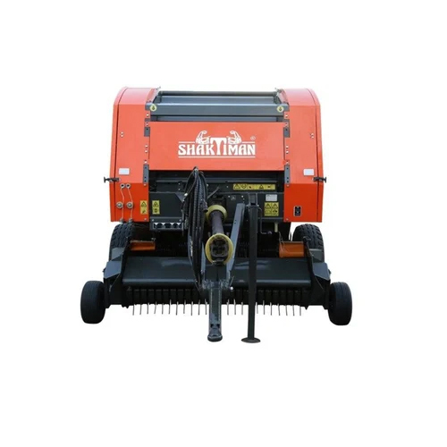 Shaktiman Srb120 Big Round Baler - Color: Orange