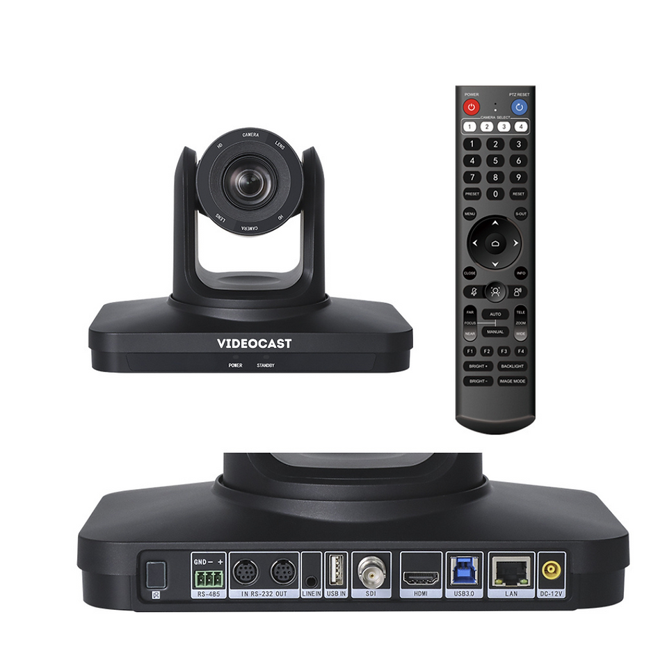 Videocast HD AI Auto Tracking 20X VC 110 PTZ Camera