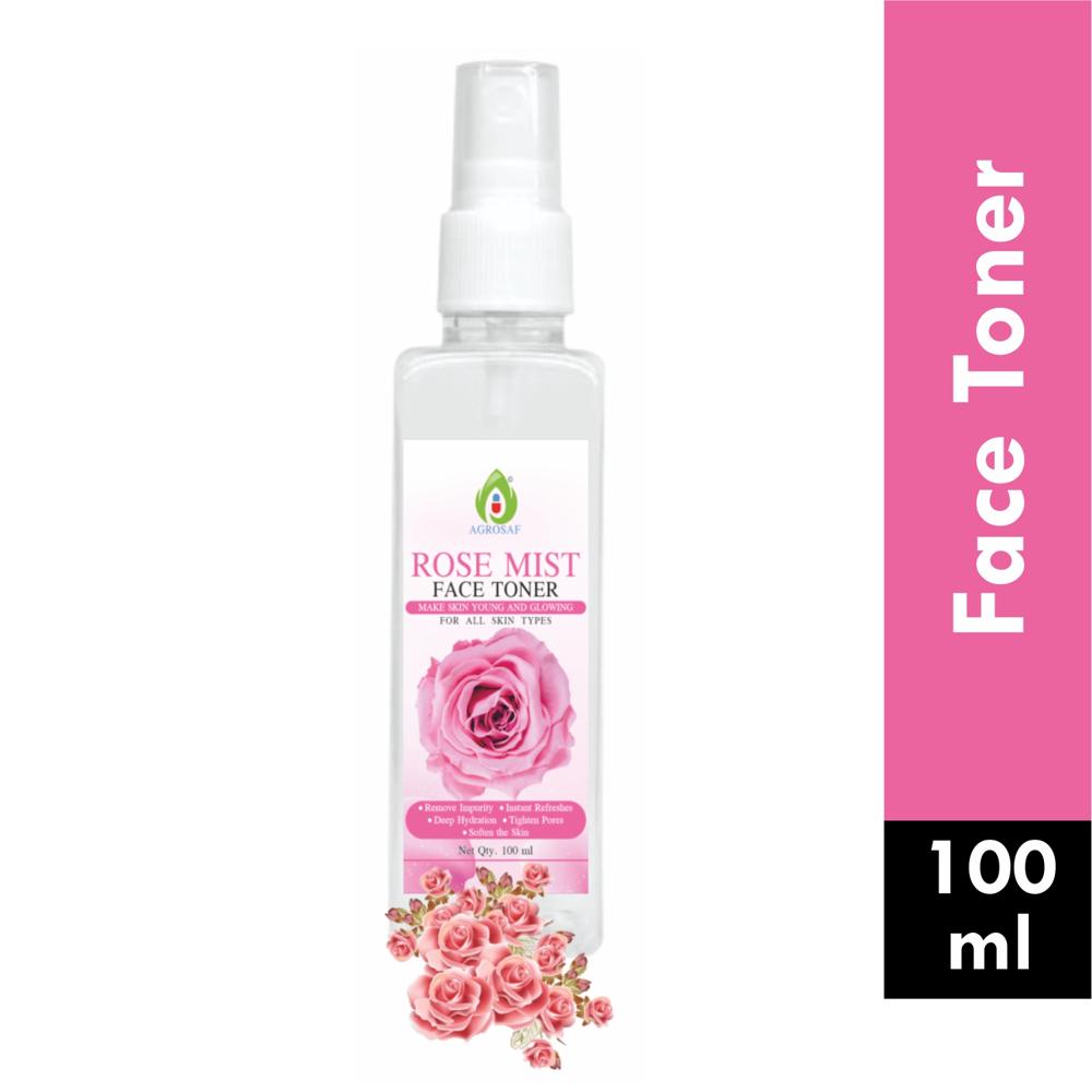 AGROSAF ROSE MIST FACE TONER - Rose Mist Face Toner(for All Skin Types)