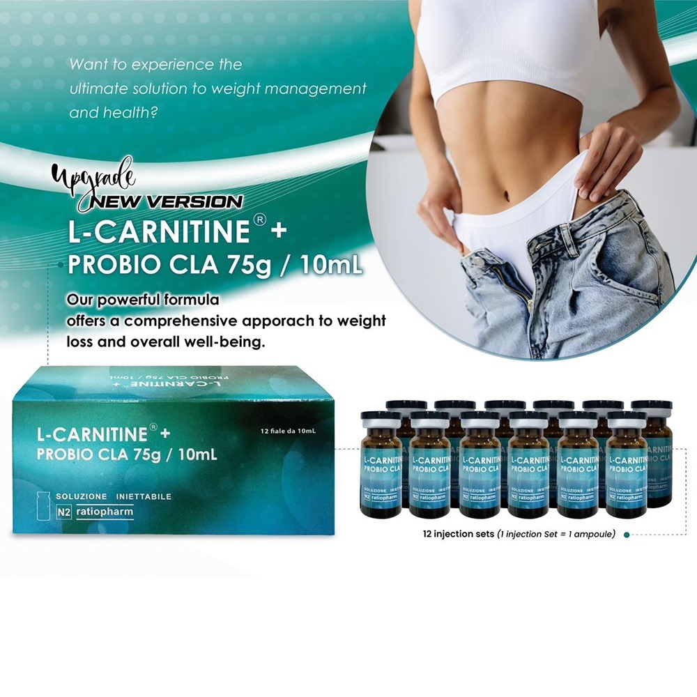 Ratiopharm L Carnitine 75 Gram Weight Loss & Fat Loss Injection