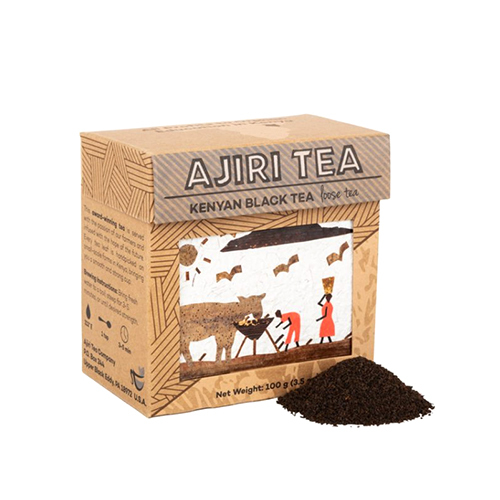 Gingerly Peach Organic White Tea - Color: Black