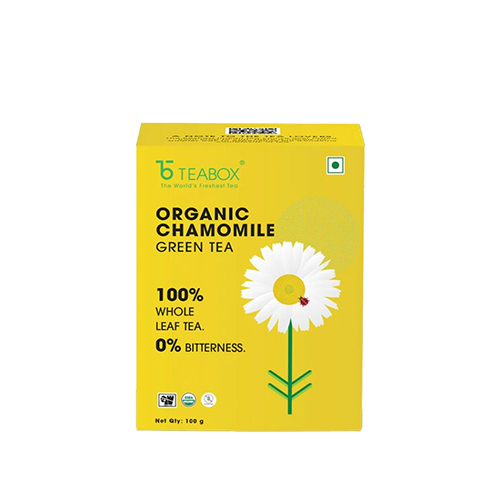 Chamomile Blend Organic Tea - Color: Black