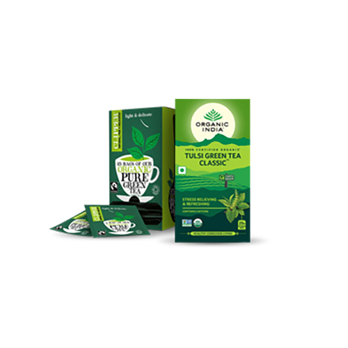 Classic Tulsi Green Tea - Color: Black