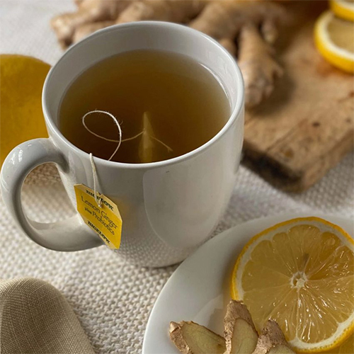 Lemon Ginger Herbal Tea