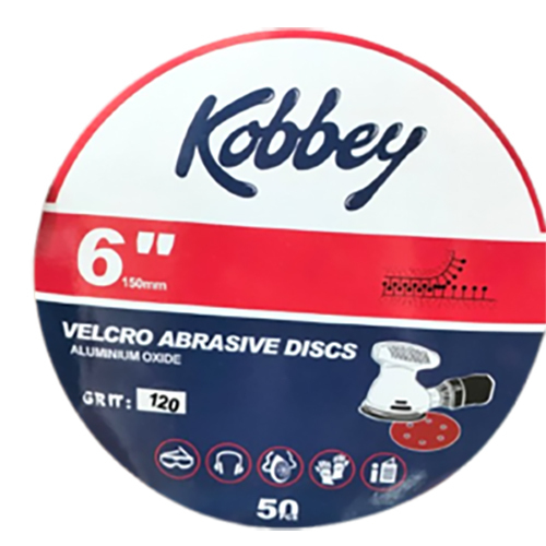 120Gm Velcro Abrasive Discs - Color: Brown