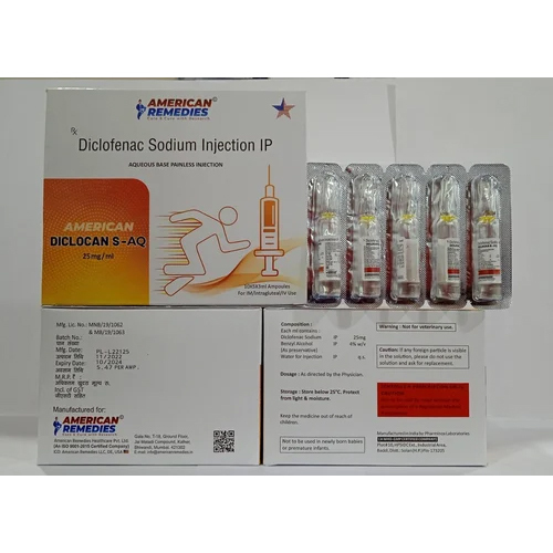 Diclofenac Sodium Injection Ip