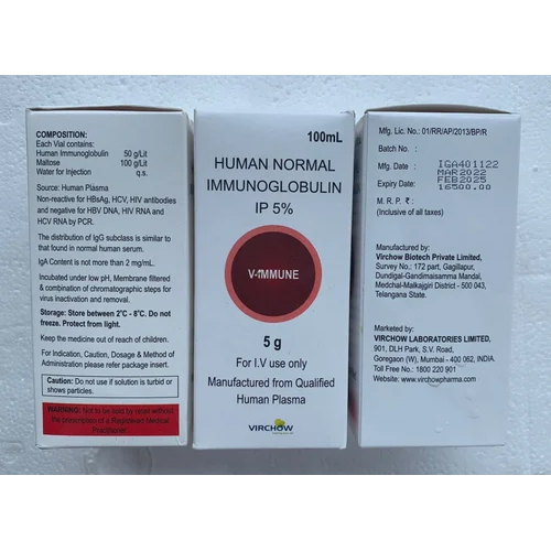 Human Noraml Immunoglobulin IP Injection